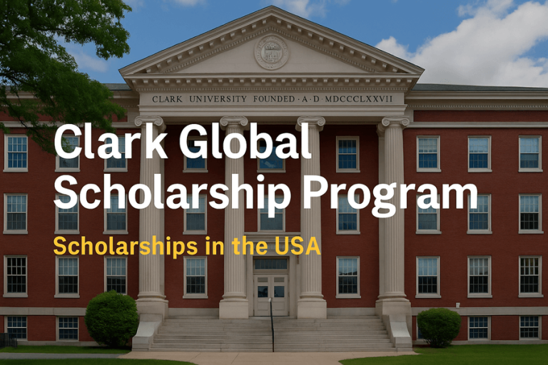 Clark Global Scholarship Program: Your Gateway to Scholarships in the USA