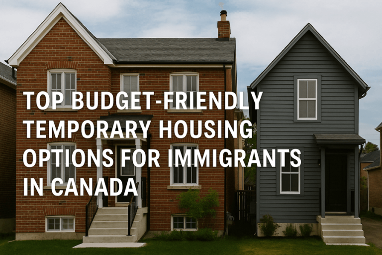 Top Budget-Friendly Temporary Housing Options for Immigrants in Canada